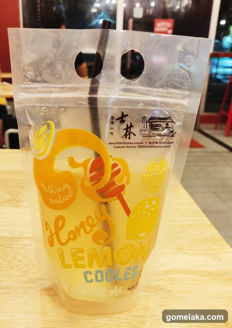 Honey Lemon Cooler Beverage