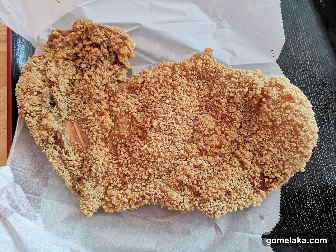 Breaded Fried Meat Product