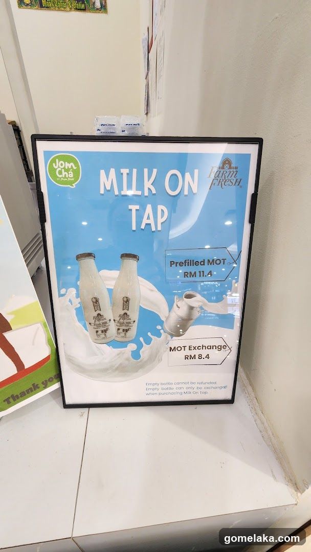 Milk On Tap Advertisement