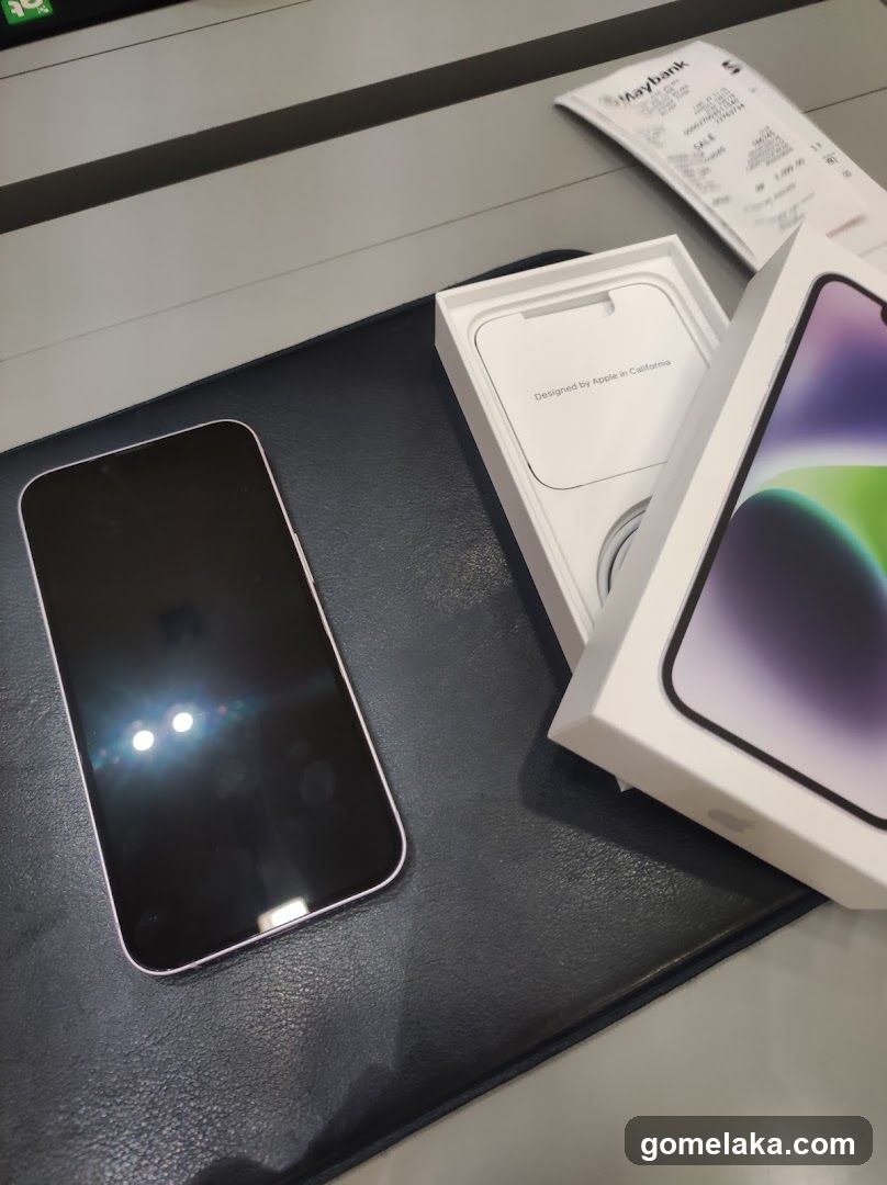 iPhone Unboxing Setup