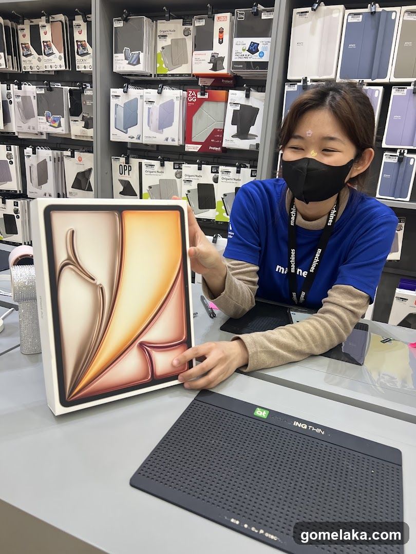 Store Interior with Staff Member