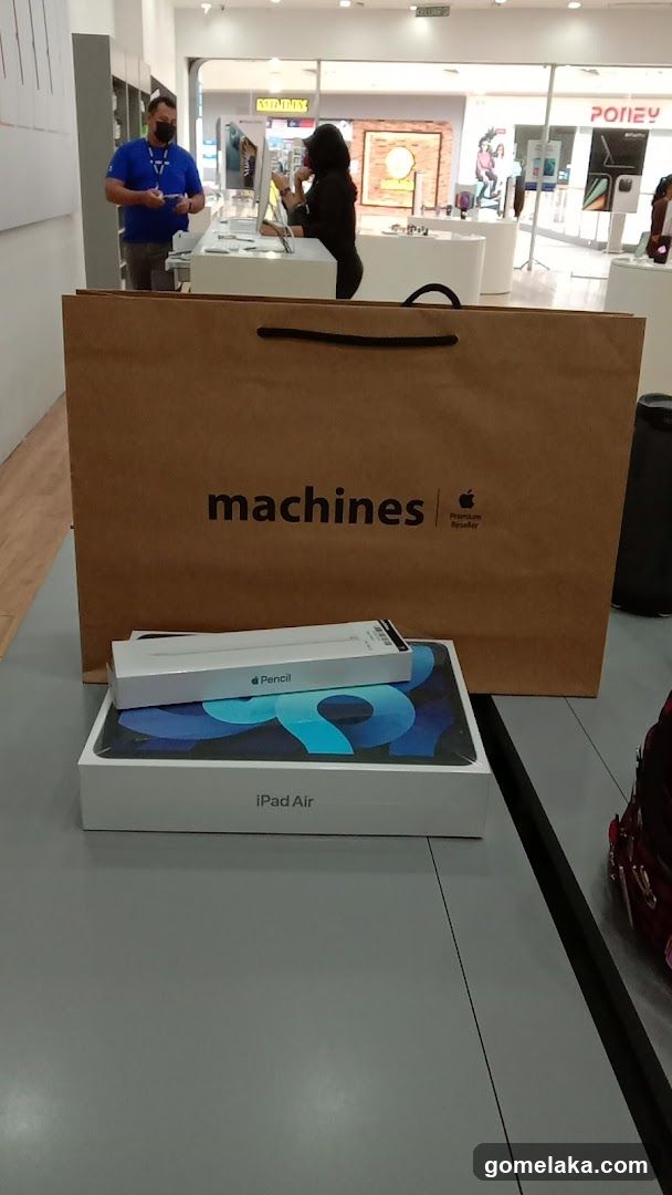 Store Interior with Apple Products