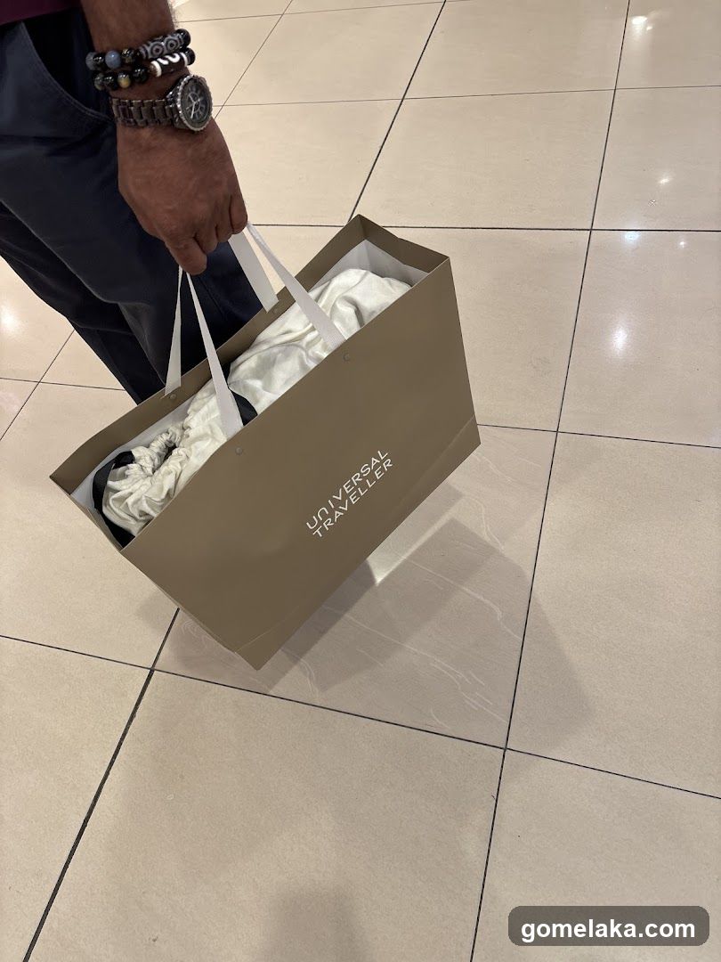Shopping Bag Held by Person