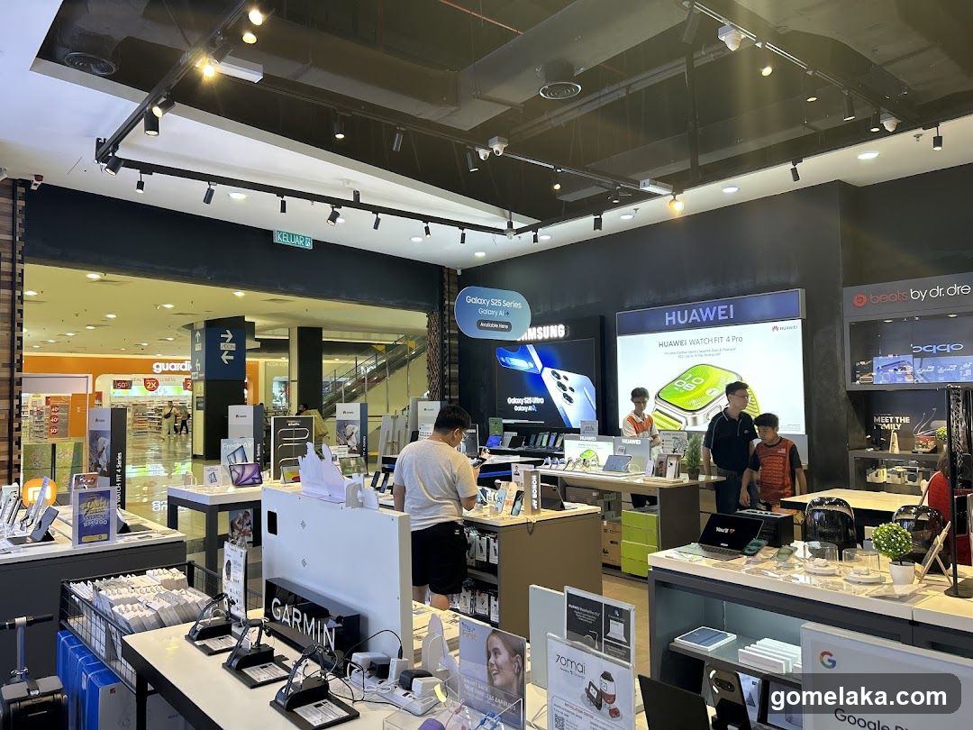 Electronics Store Interior