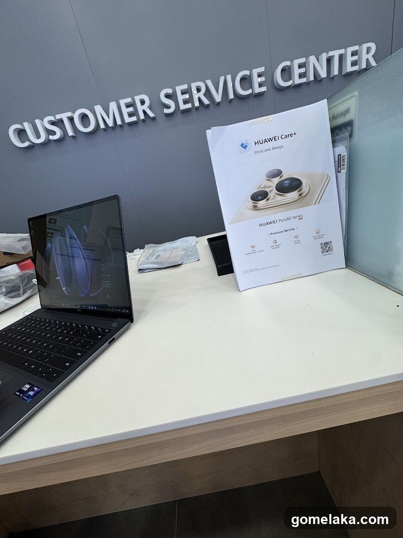 Customer Service Center Interior