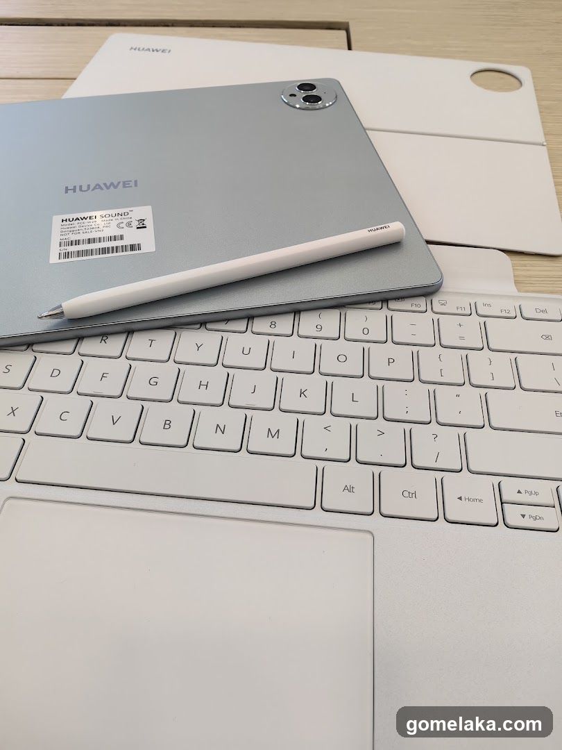 Huawei Tablet and Keyboard Setup