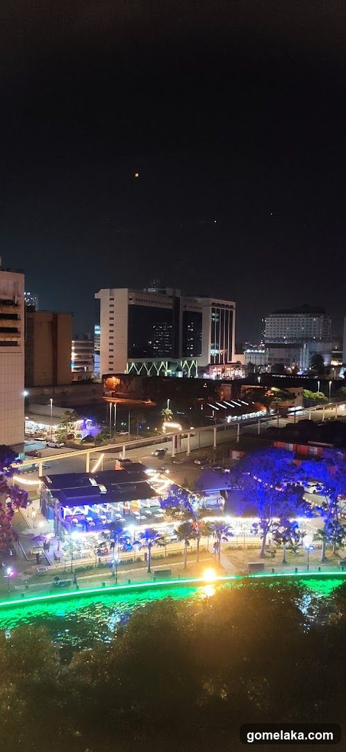 Nighttime Urban View