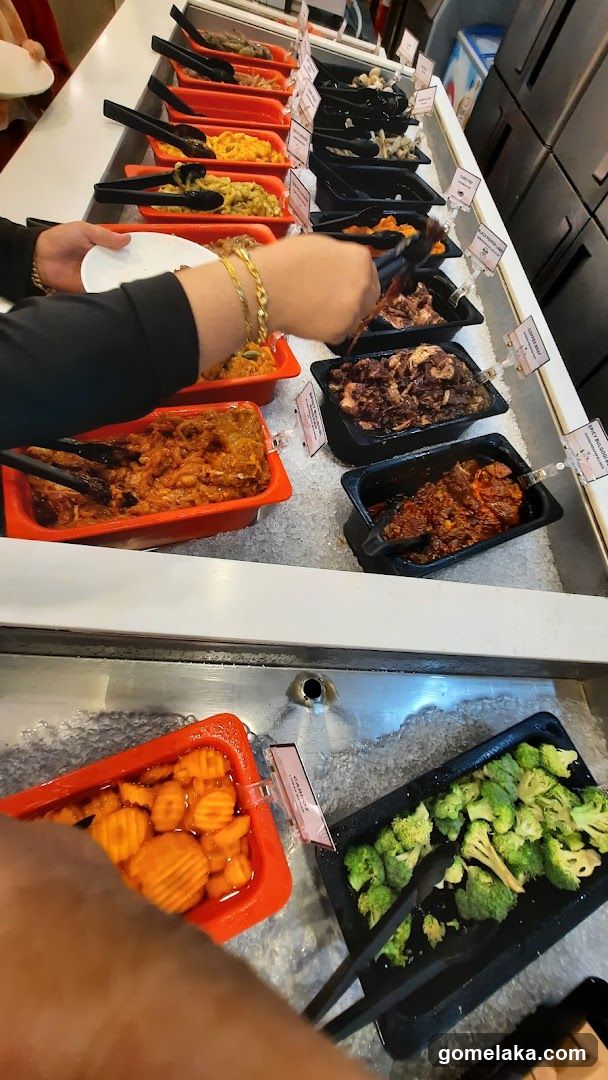 Food buffet display