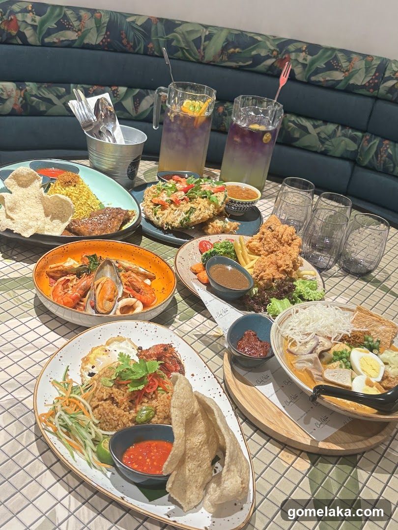 Table with Food and Drinks