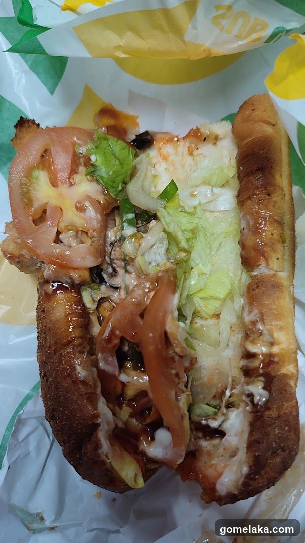 Subway sandwich