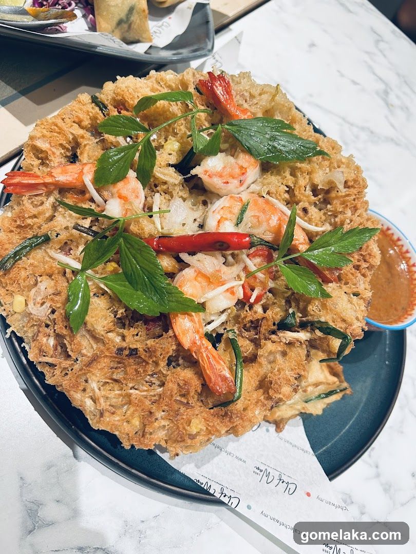 Food dish on plate