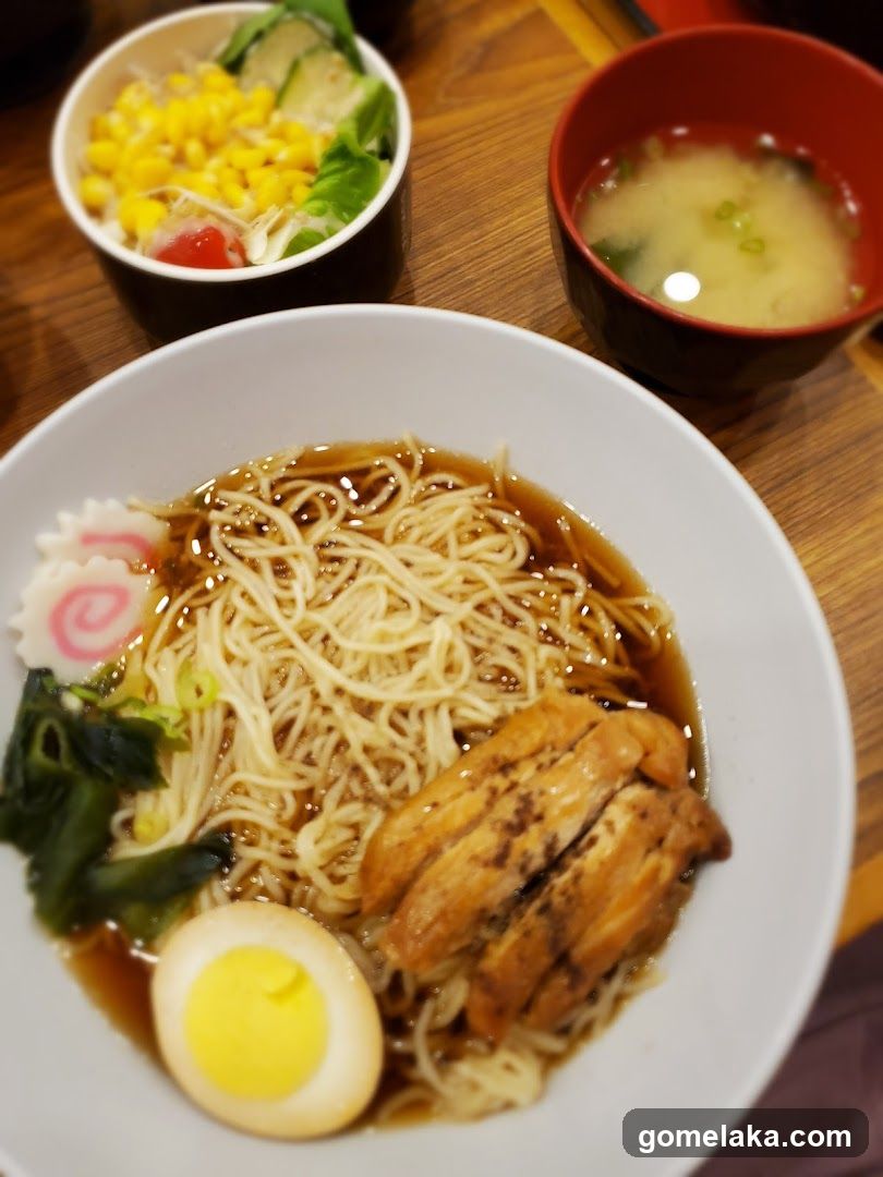 Ramen and side dishes
