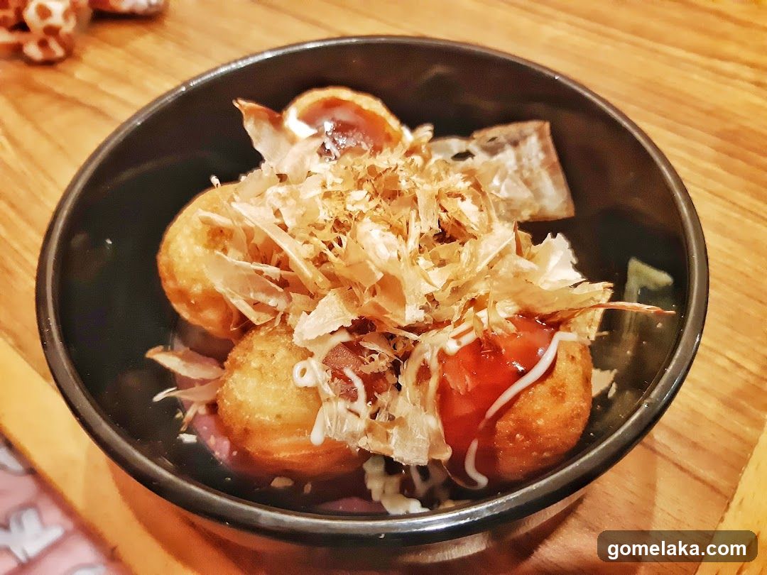 Takoyaki dish