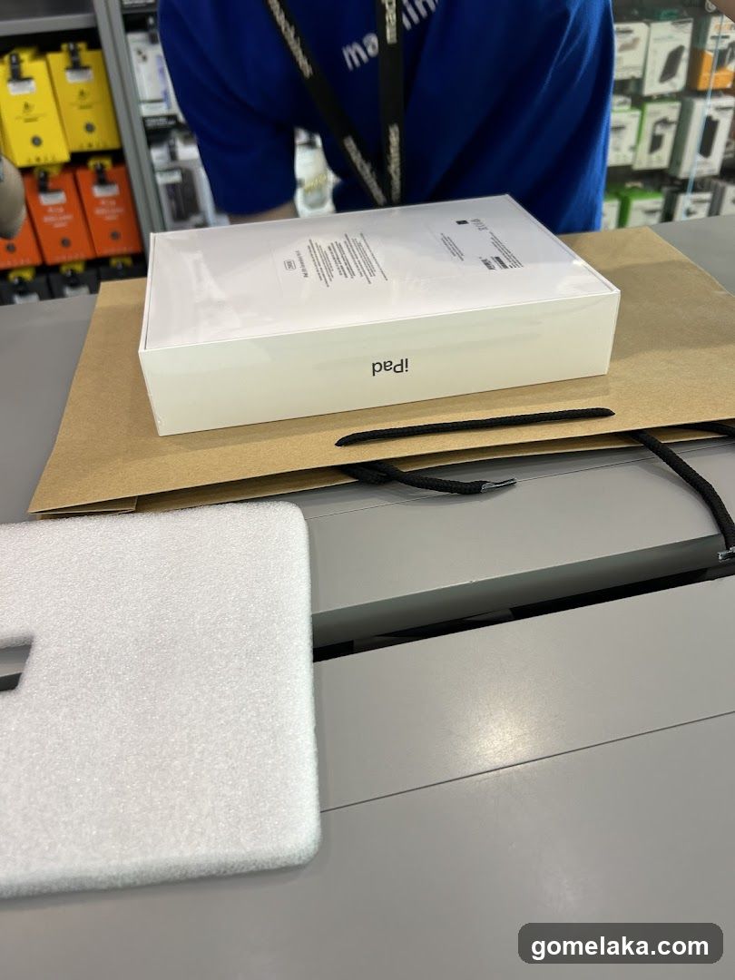 Store Interior with iPad Box