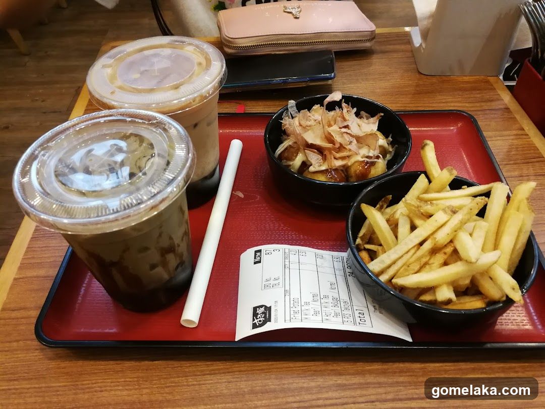 Food and Drink Order at Restaurant