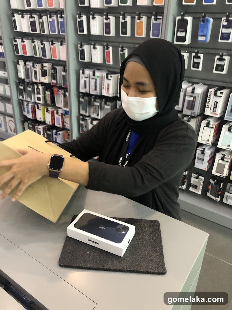 Store Interior with Product Display
