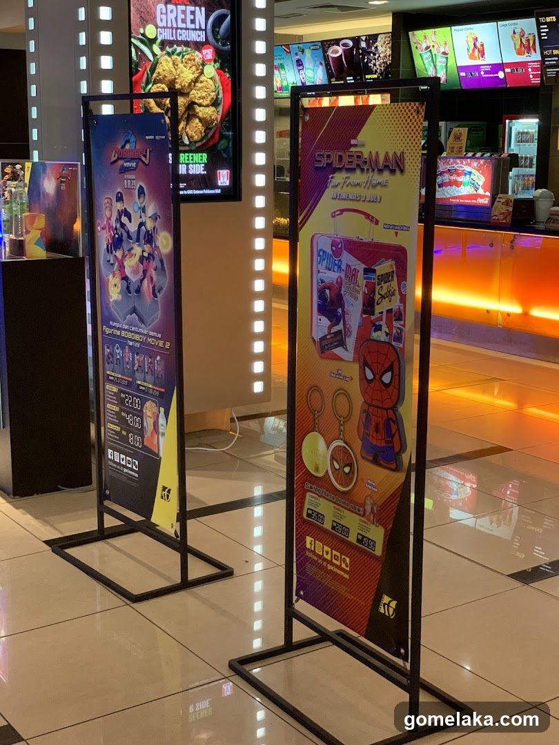 Cinema Lobby Displays
