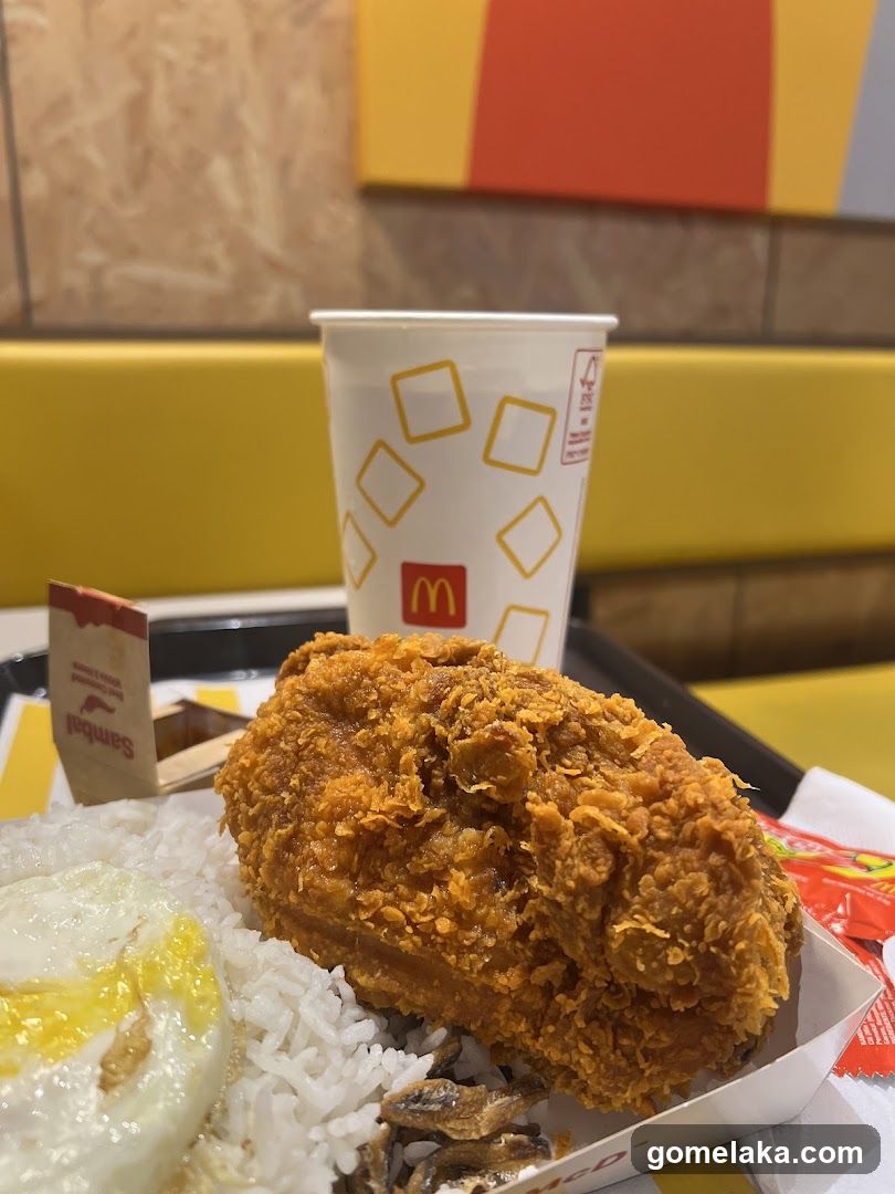 McDonald's Interior Meal
