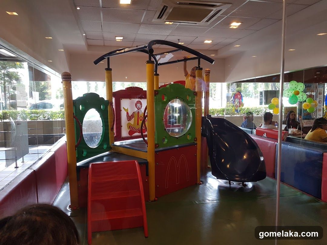 Children's Play Area Inside Restaurant