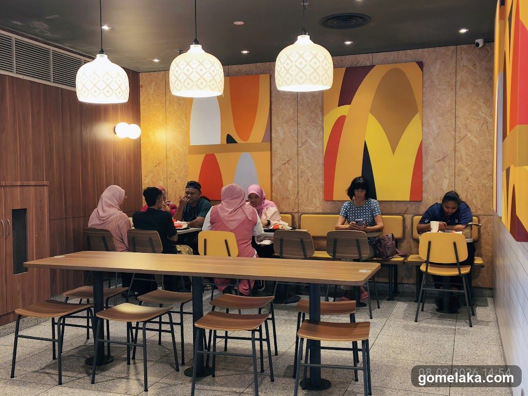 Interior of a café or restaurant