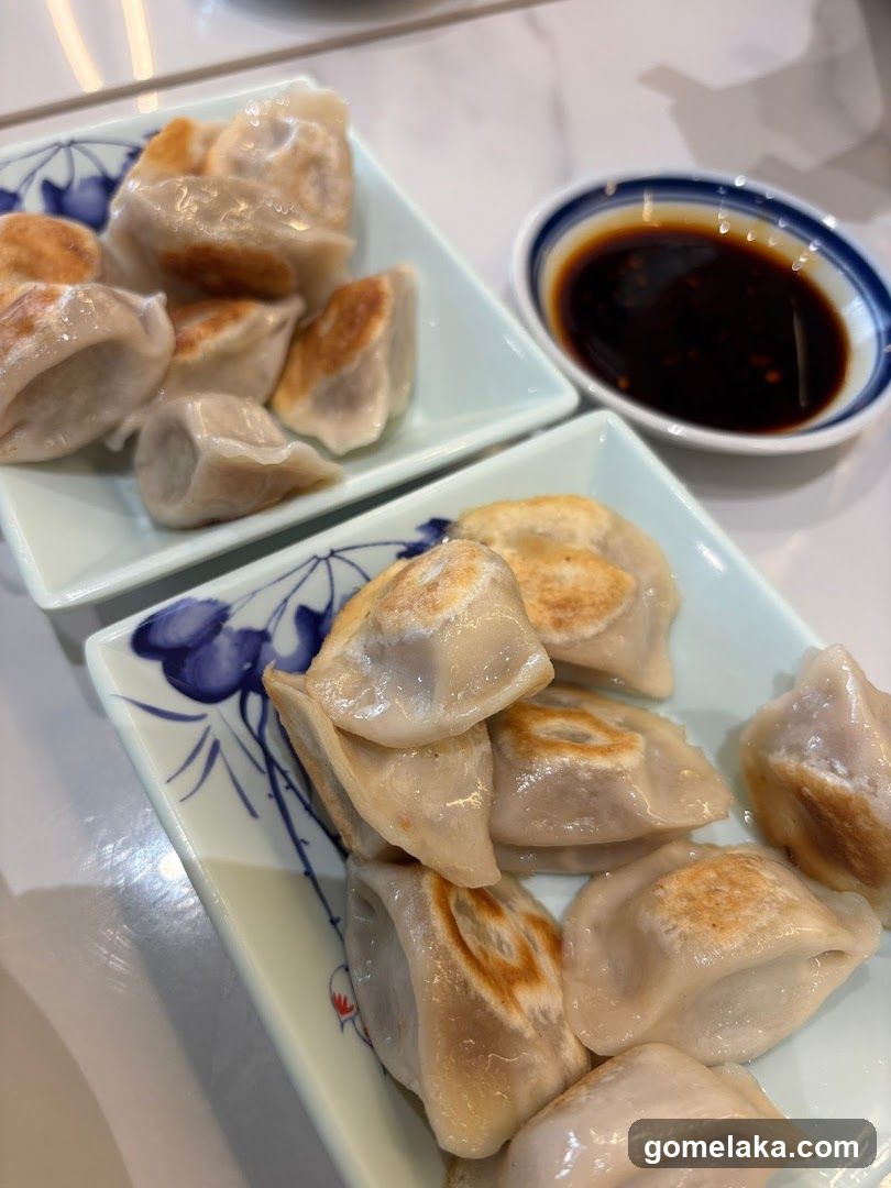 Dumplings and Sauce