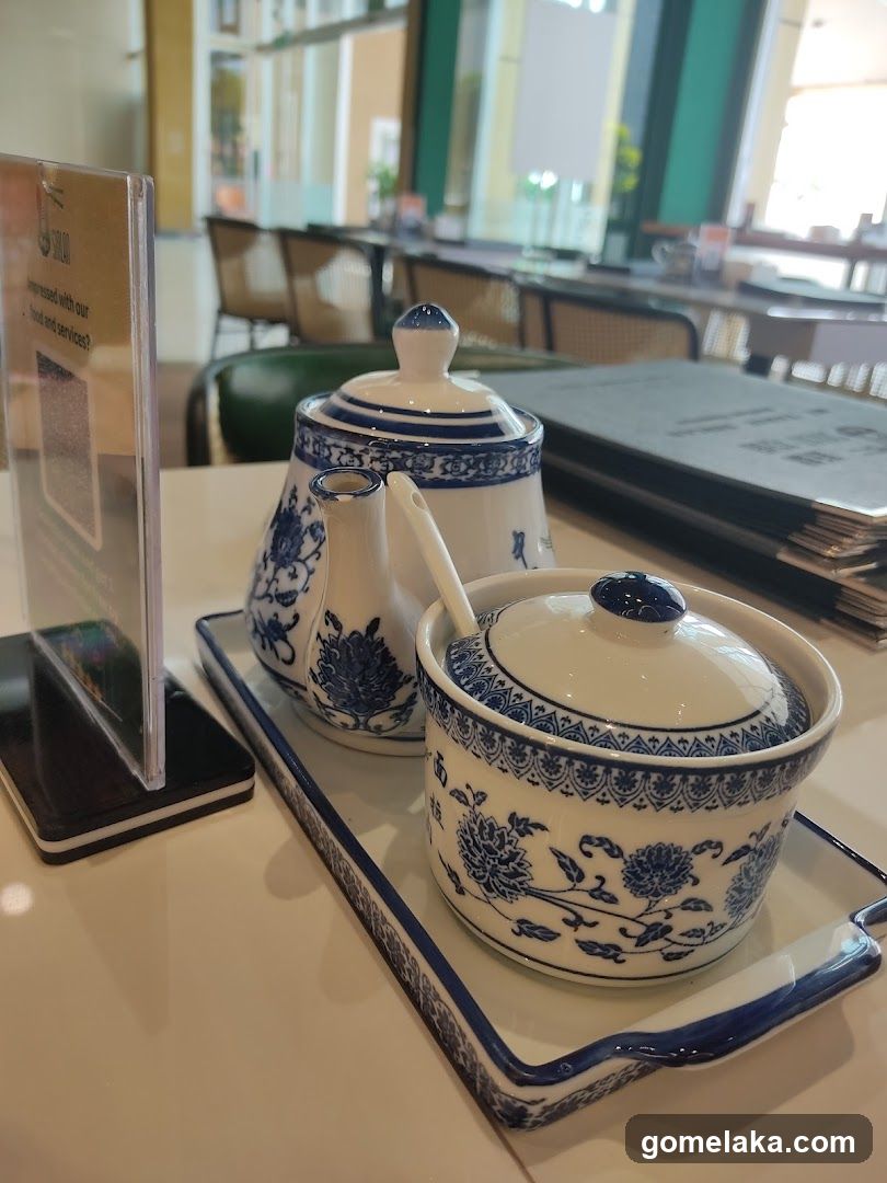 Table Setting in Indoor Dining Area