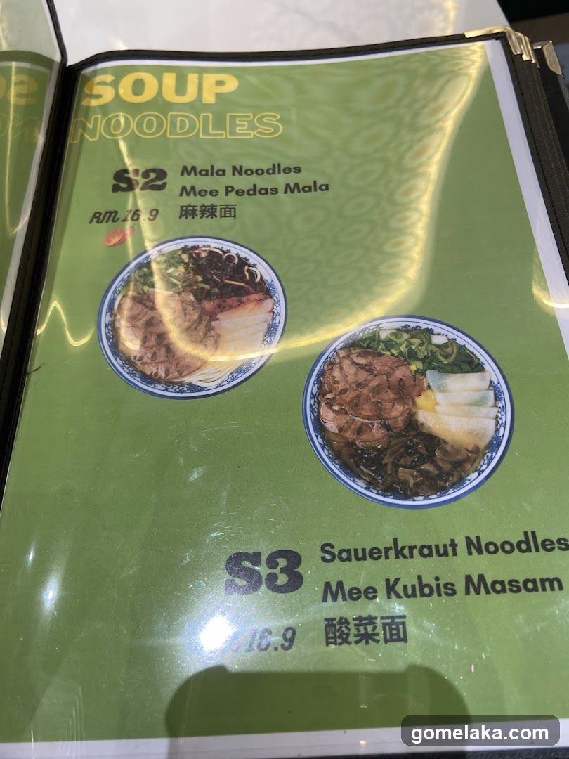 Soup Noodles Section