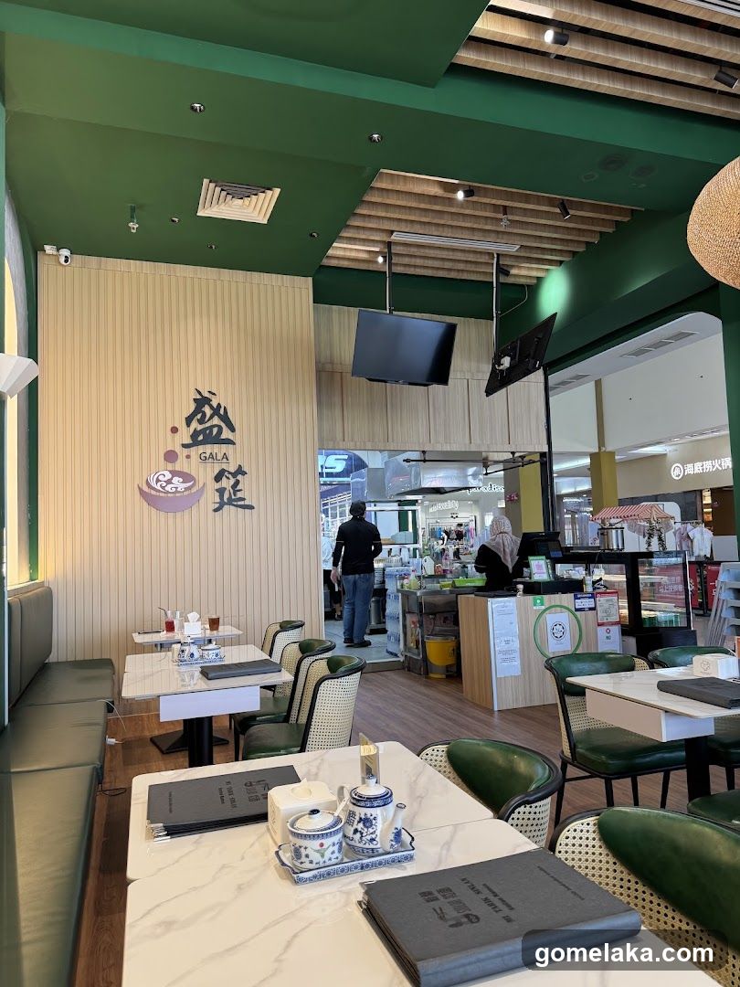 Interior of a café