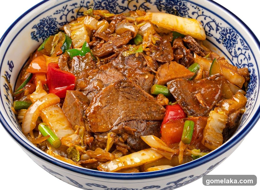 Stew in a bowl