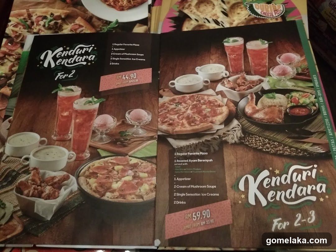 Kenduri Kendara Menu