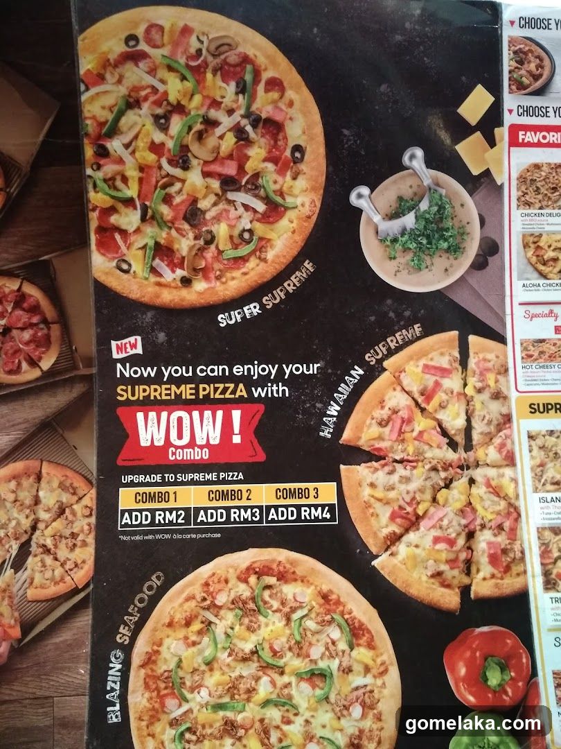 Pizza Menu Advertisement