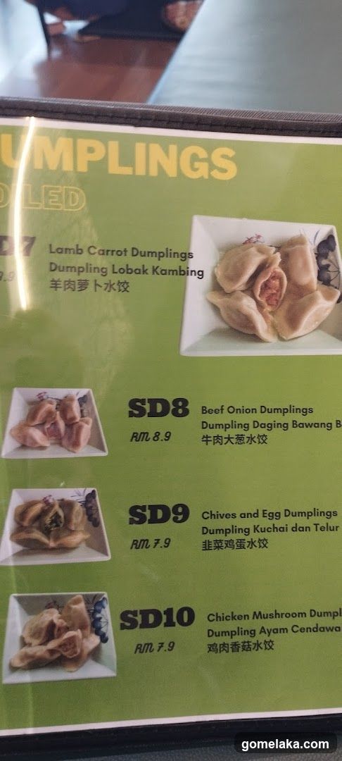 Dumplings Section