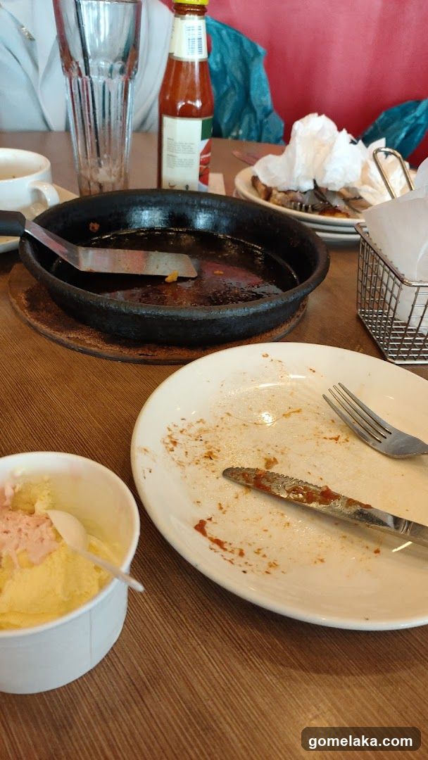 Dining Table After Meal