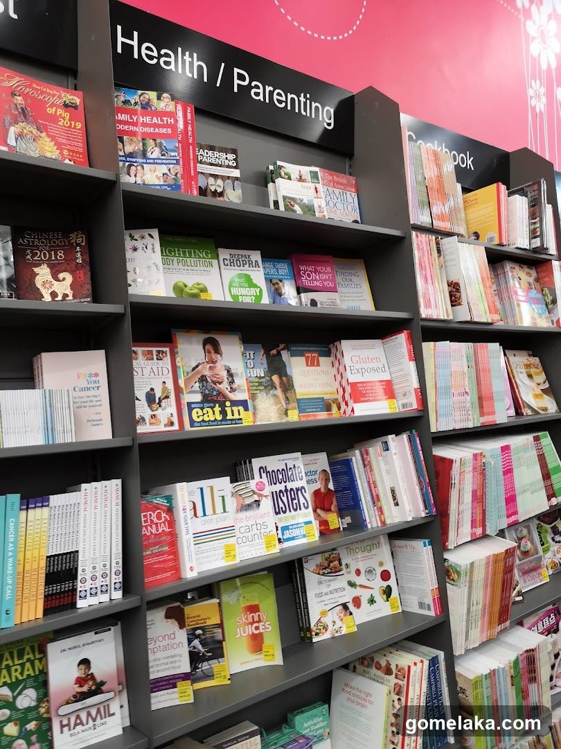 Bookstore Health/Parenting Section