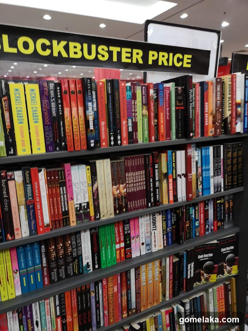 Bookshelf Section in Retail Store