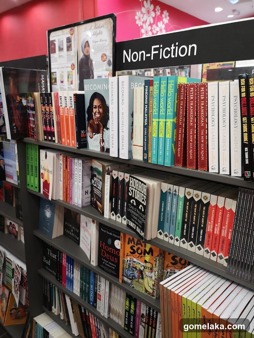 Bookstore Non-Fiction Section