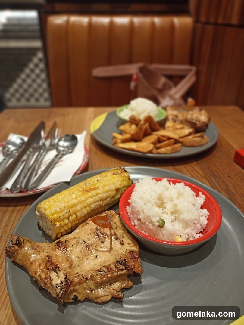 Restaurant Interior Meal Shot