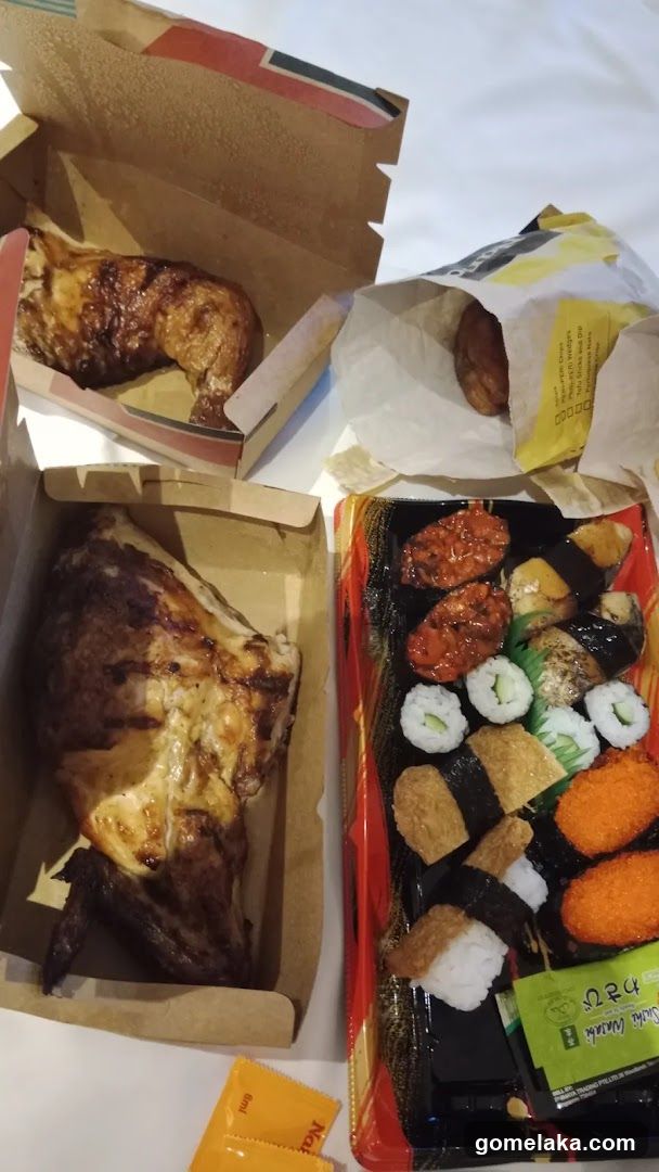 Food Items from Takeaway Boxes