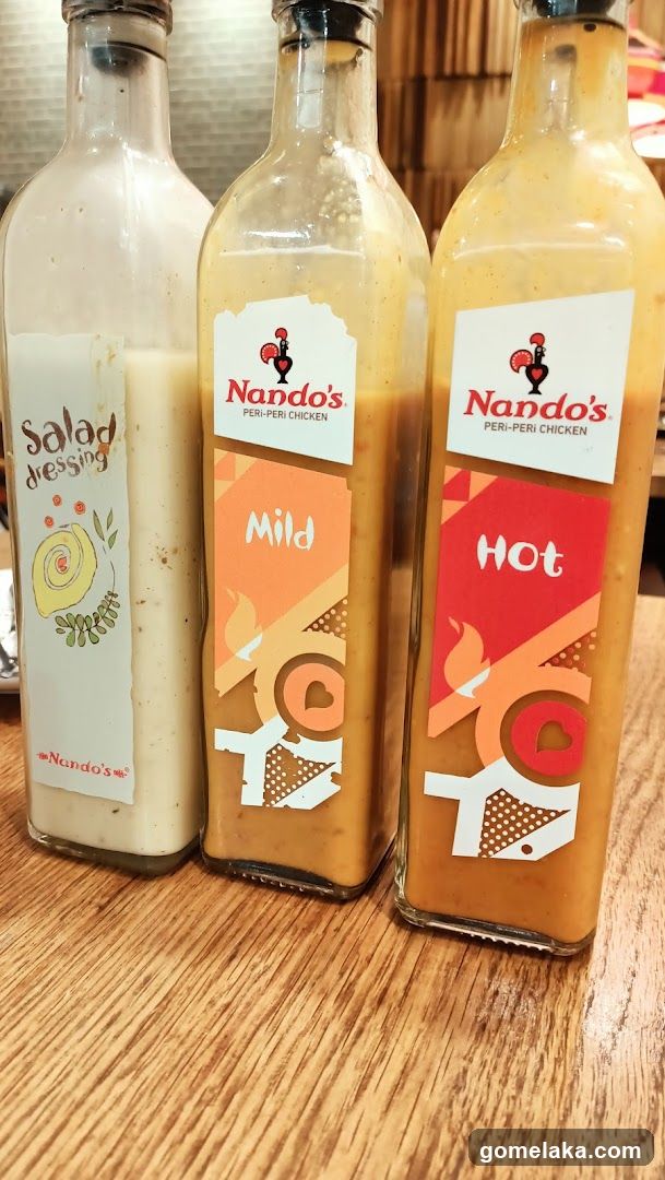 Nando's Sauce Bottles