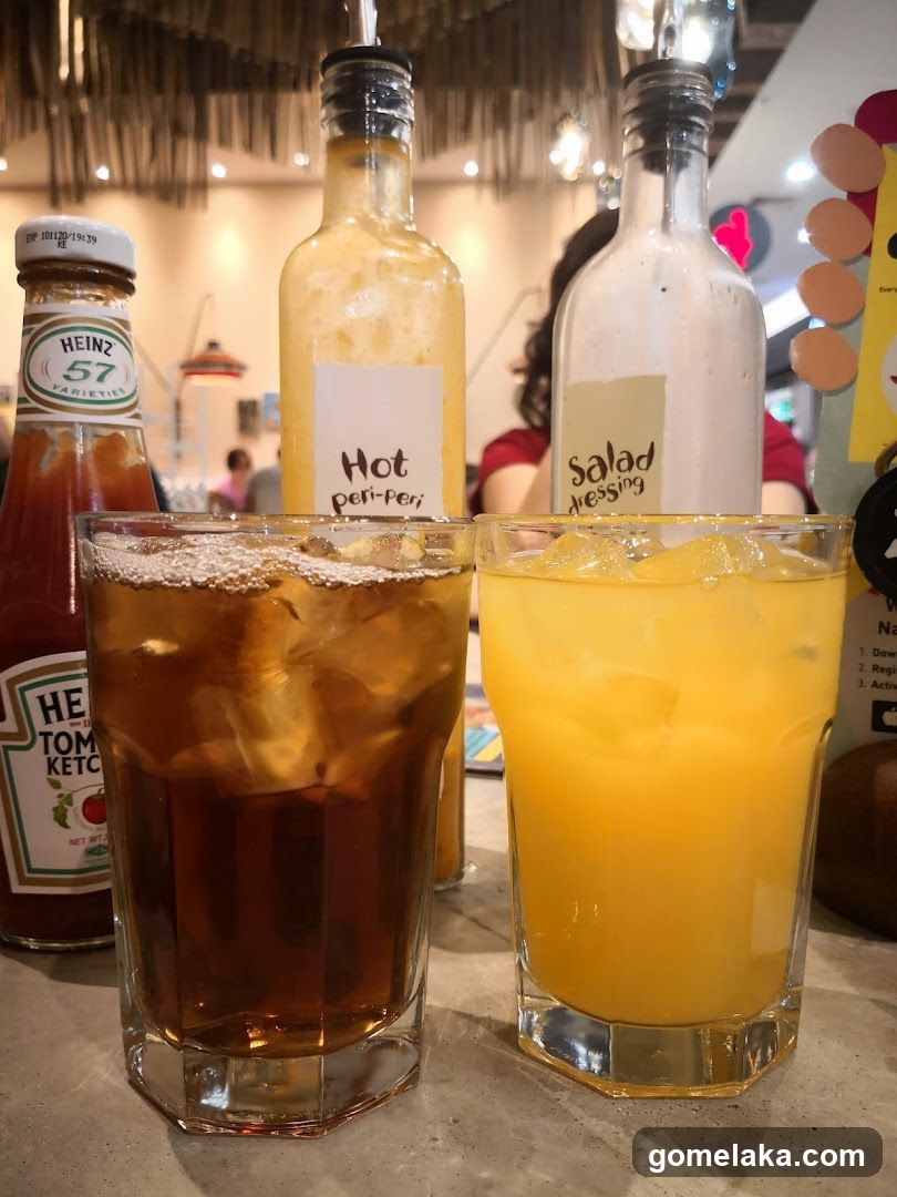 Tabletop Drinks and Condiments