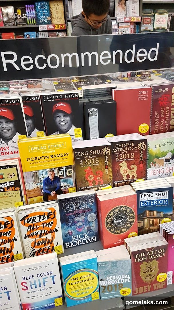 Bookstore Interior Display