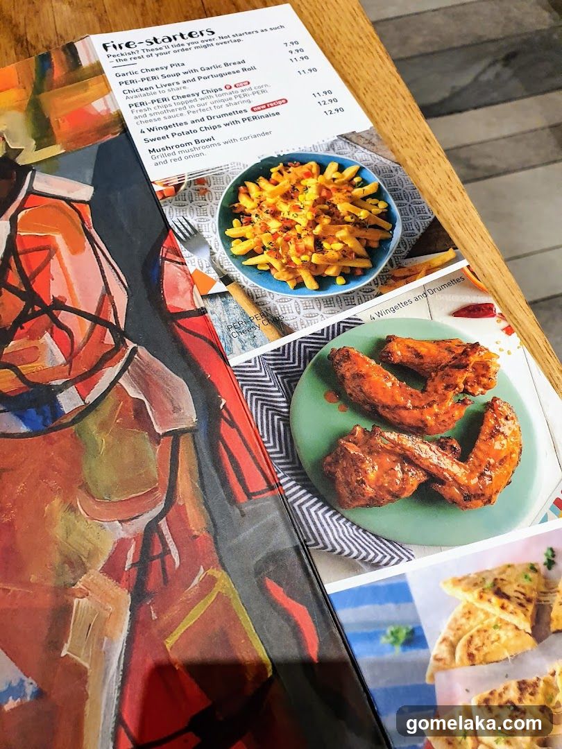Fire-starters Menu Section