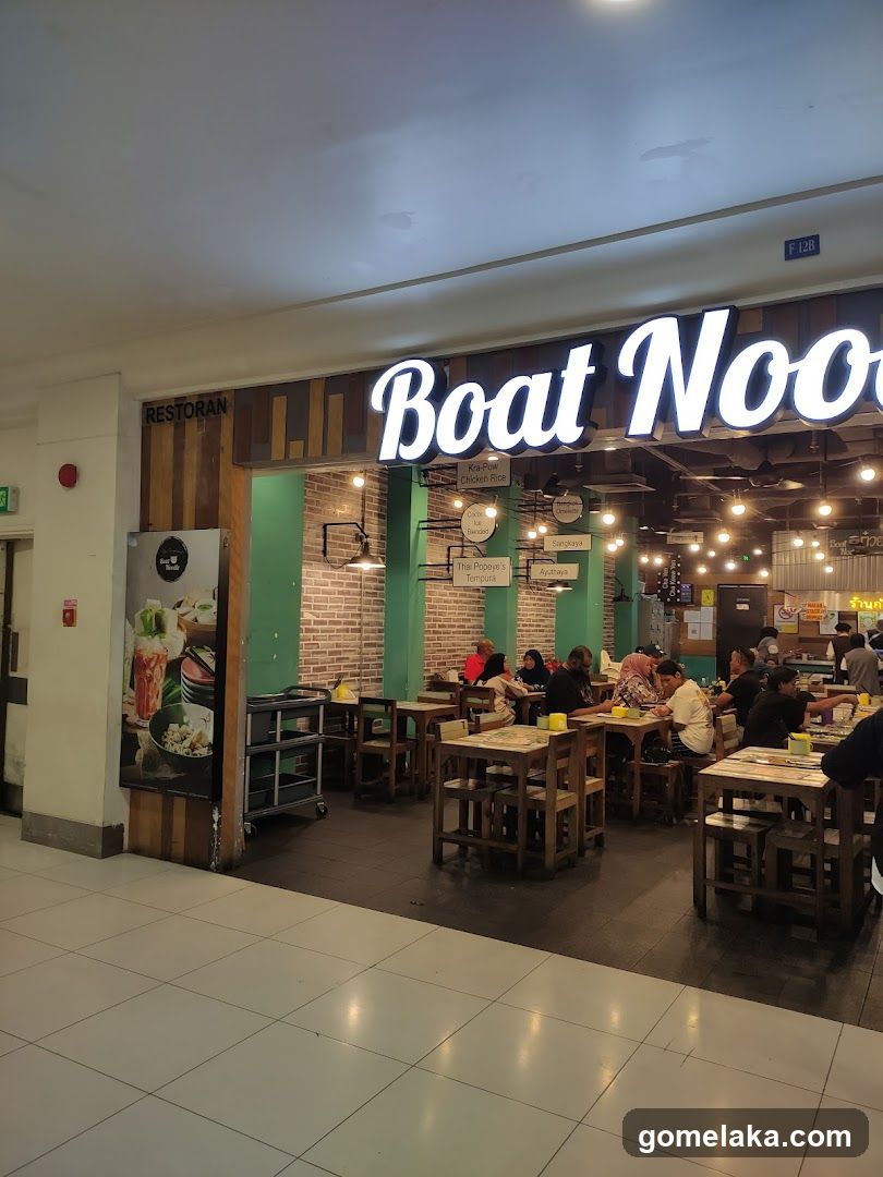 Boat Noodle Restaurant Interior