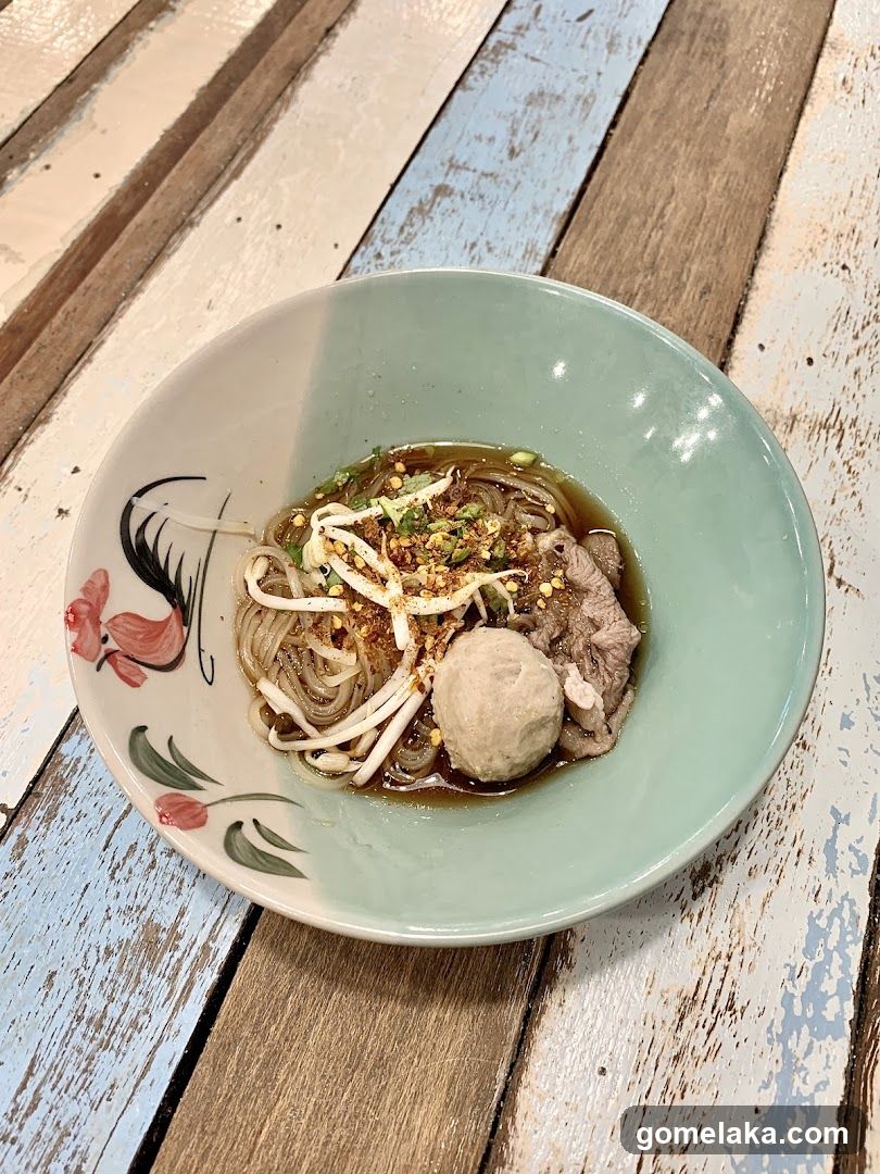 Food dish on rustic wooden table
