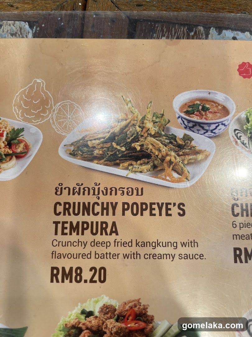 Crunchy Popeye's Tempura