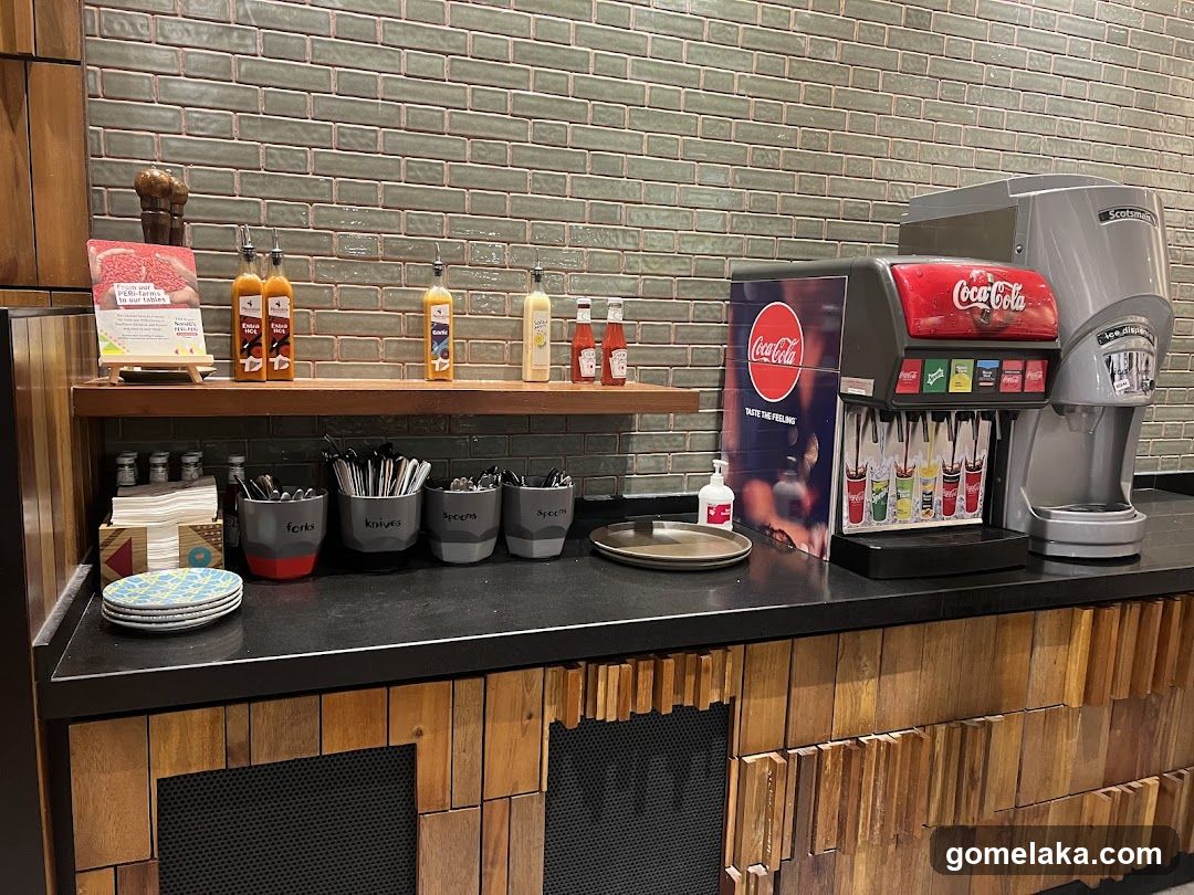 Coca-Cola beverage station
