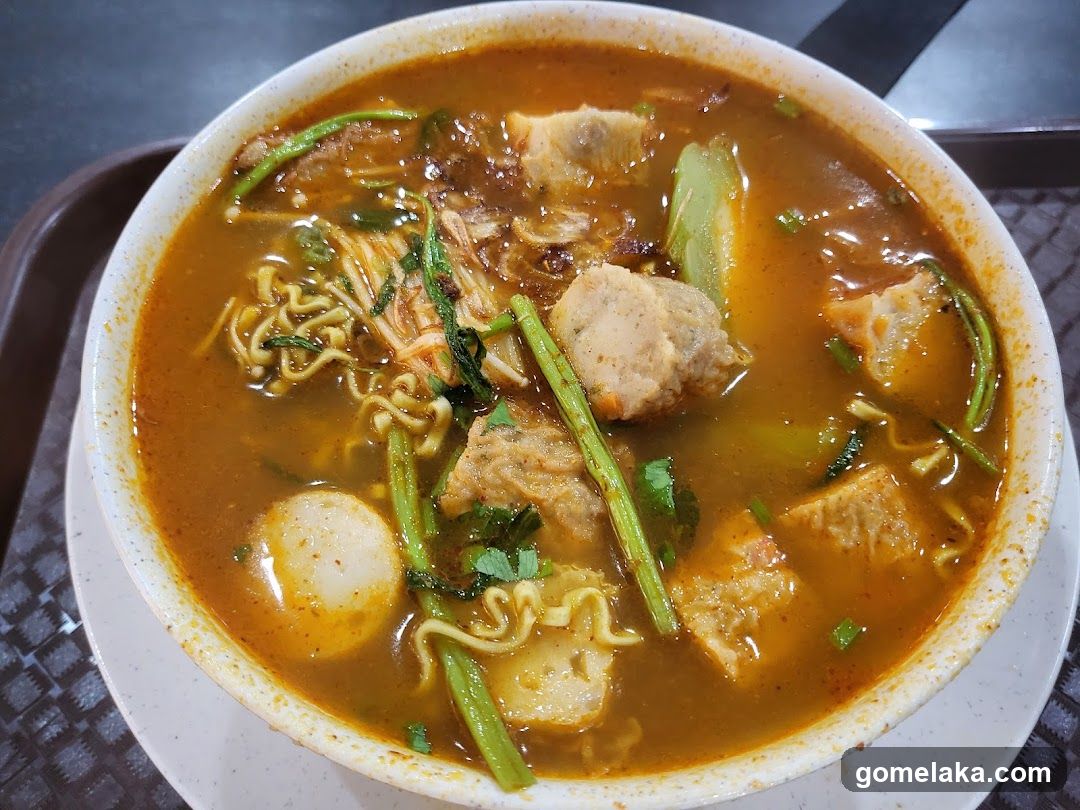 Close-up of a bowl of soup