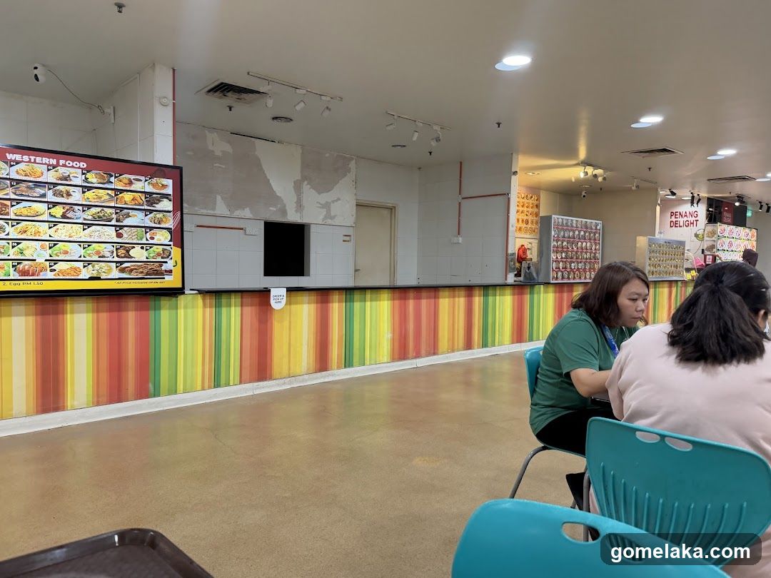 Interior dining area