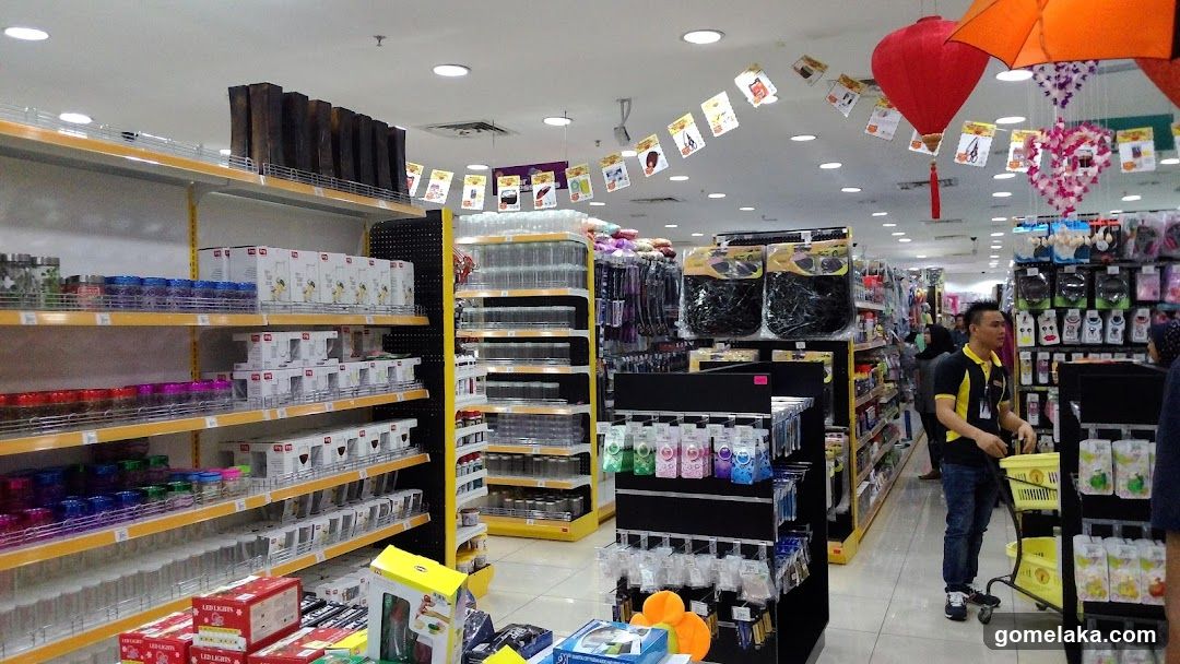 Interior of a retail store