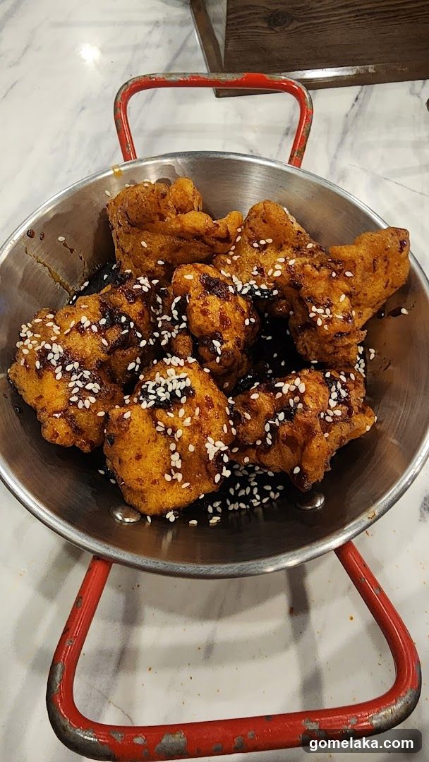 Food Dish in Metal Pot